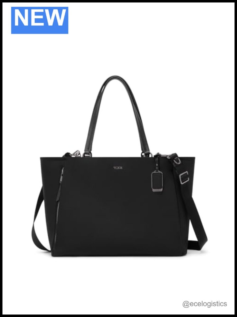 Voyageur Valetta Large Tote Nylon Leather Laptop Travel Bag